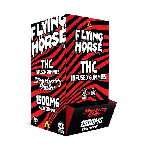 Flying Horse THC Infused Gummies (1500mg Box)