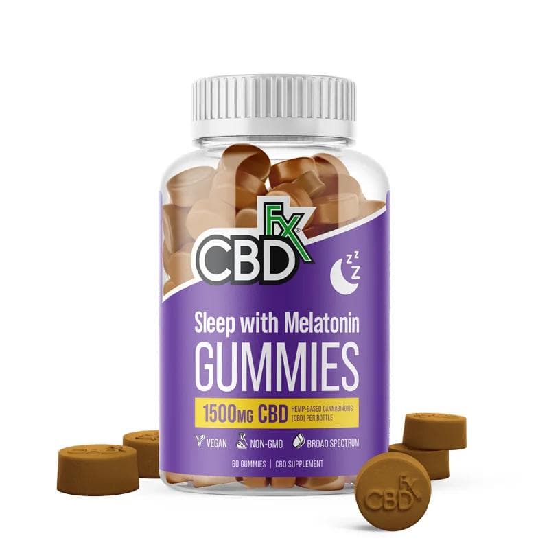 CBDfx CBD Gummies with Melatonin for Sleep