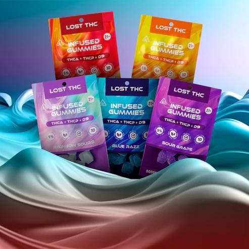Lost THC 1000mg Infused Gummies (2-Pack)